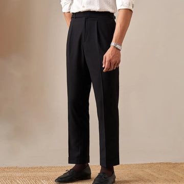 Aidase Pants Men Office-trouser Gentlemen's Business High Quality Wool Dress Pants Dress Pants Men Casual Pants Naples Versatile Pants aidase-shop